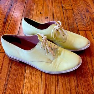 Robert Clergerie Lemon Yellow Loafers 37